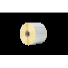 Brother Pack de 8 rouleaux d'étiquettes à transfert thermique prédécoupées - 1 900 étiquettes par rouleau - Dimensions 76 x 26