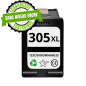 Cartouche remanufacturée HP 305XL noir compatible - sans niveau d'encre