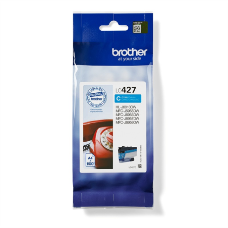 ✅ Brother LC427 C Cyan Cartouche d'encre LC-427 C couleur cyan en stock