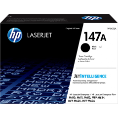 ✅ HP toner 147A (W1470A) noir couleur Noir en stock