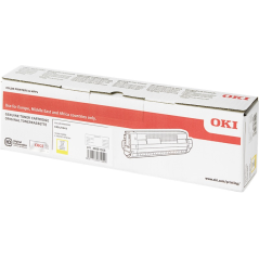 ✅ OKI toner 46861305 XL jaune couleur jaune en stock