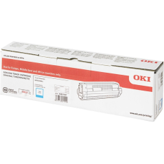 ✅ OKI toner 46861307 XL cyan couleur cyan en stock