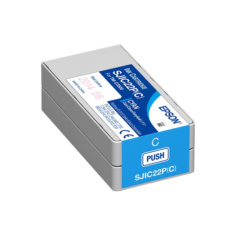 Epson cartouche encre SJIC22P/C (C33S020602) cyan