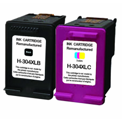 Pack UPrint compatible HP 304 XL 2 cartouches