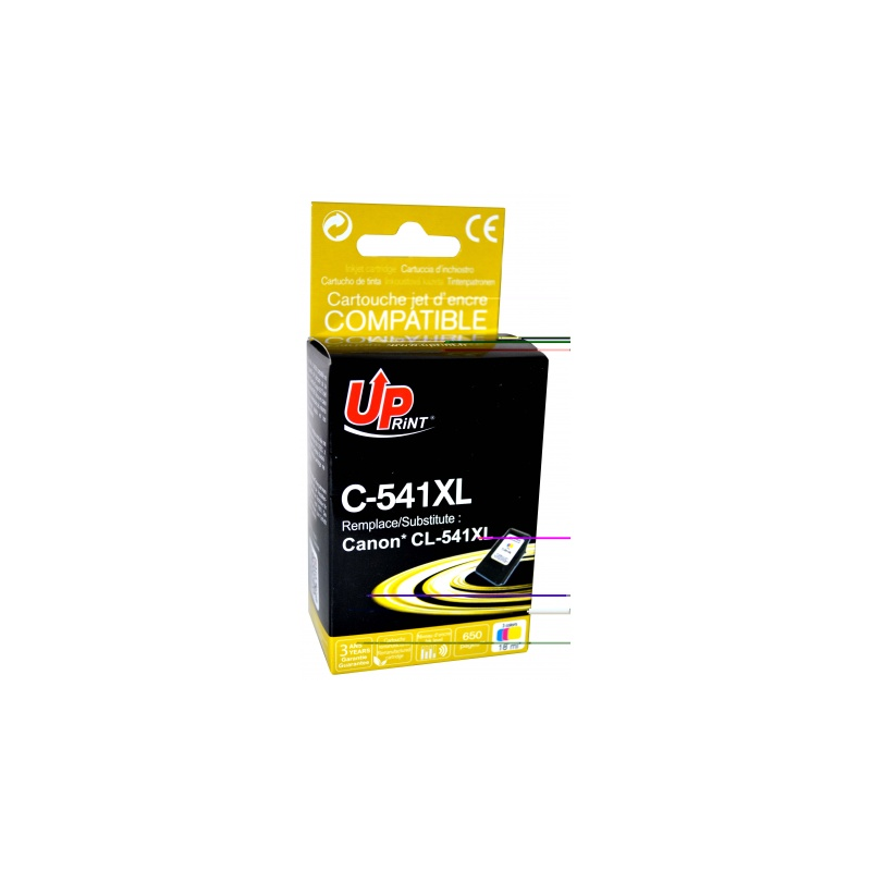 Cartouche encre UPrint compatible CANON CL-541 XL couleur Cartouche encre UPrint compatible CANON CL-541 XL couleur