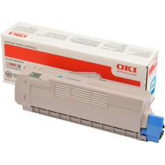 ✅ OKI toner C612 cyan couleur cyan en stock