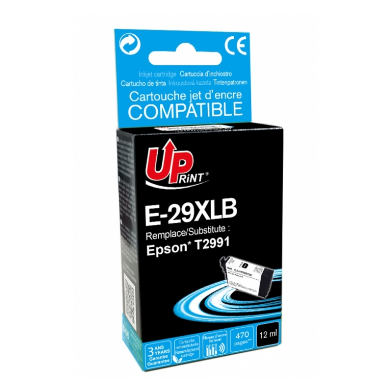 Cartouche encre UPrint compatible EPSON T29XL noire