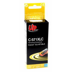 Cartouche encre cyan UPRINT compatible