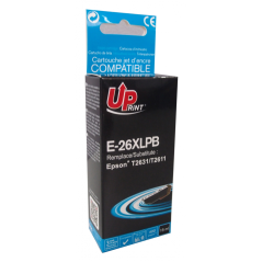 ✅ Cartouche encre UPrint compatible EPSON T26XL noir photo couleur noir photo en stock