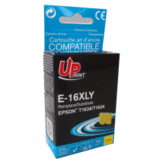 ✅ Cartouche encre UPrint compatible EPSON T16XL jaune couleur jaune en stock