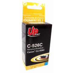 ✅ Cartouche encre UPrint compatible CANON CLI-526 cyan couleur cyan en stock