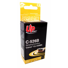 ✅ Cartouche encre UPrint compatible CANON CLI-526 noir couleur Noir en stock