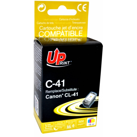 ✅ Cartouche encre UPrint compatible CANON CL-41CL XXL couleur couleur couleur en stock