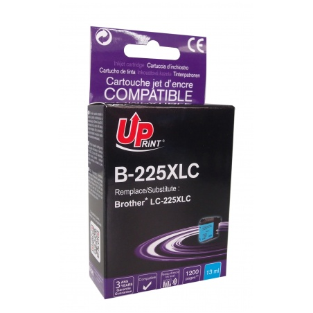 ✅ Cartouche encre UPrint compatible BROTHER LC-223C cyan couleur cyan en stock