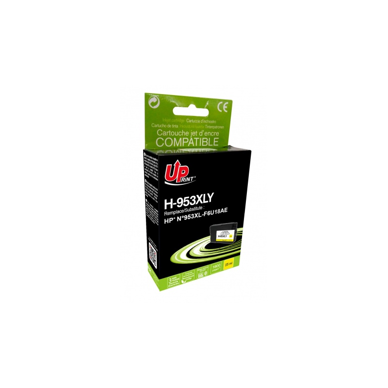 Cartouche encre UPrint compatible HP 953 XL jaune Cartouche encre UPrint compatible HP 953 XL jaune