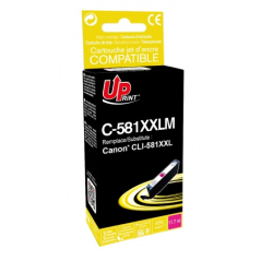 ✅ Cartouche encre UPrint compatible CANON CLI-581 XXL M magenta couleur magenta en stock