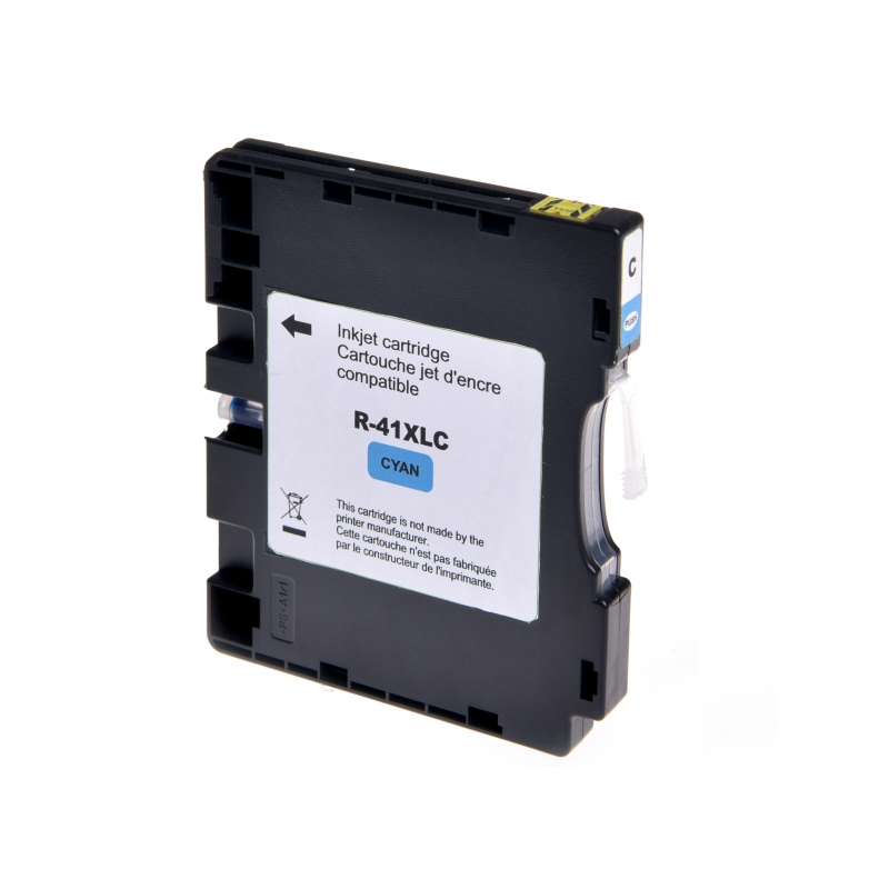 Cartouche encre UPrint compatible RICOH GC-41C cyan