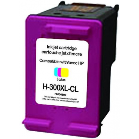 Cartouche encre UPrint compatible HP 300 XL couleur