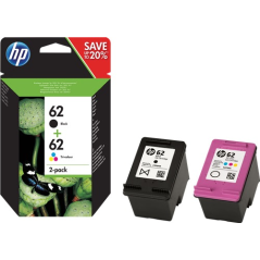✅ HP MultiPack 62 (N9J71AE) noir et couleurs couleur pack en stock