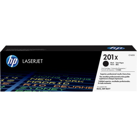 ✅ HP Toner 201X (CF400X) noir couleur Noir en stock