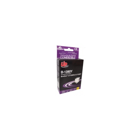 ✅ Cartouche encre UPrint compatible BROTHER LC-1280/LC-1240 jaune couleur jaune en stock