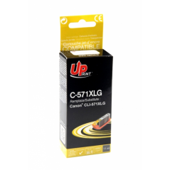 ✅ Cartouche encre UPrint compatible CANON CLI571 XL Gris couleur gris en stock
