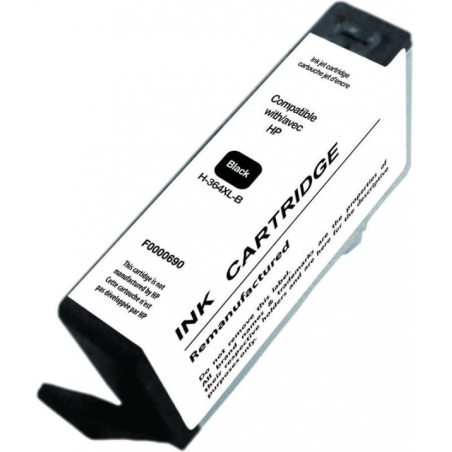 Cartouche encre UPrint compatible HP 364 XL Noire
