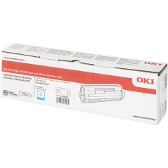 ✅ OKI toner 47095703 cyan couleur cyan en stock