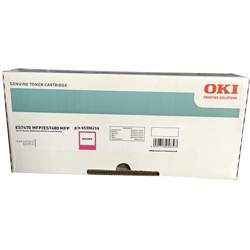OKI Executive ES7470/ES7480 Cartouche de toner magenta d'origine - 45396214