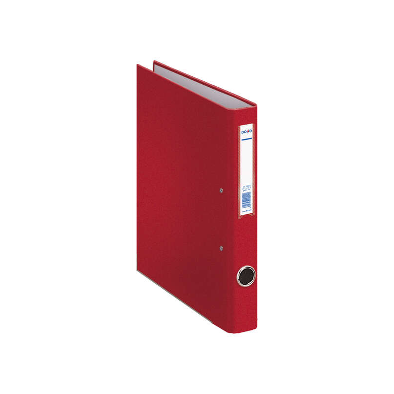 LOT de 12 Chemise en Carton Dohe Doublée de Polypropylène - Format Folio - Anneaux Mixtes - Ollao et Porte-Cartes au Dos