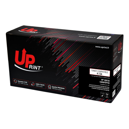 ✅ Toner UPrint compatible HP 12A (Q2612A) noir couleur Noir en stock