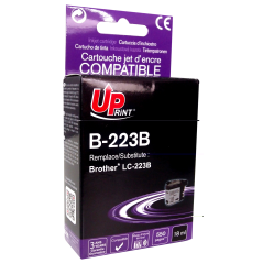 ✅ Cartouche encre UPrint compatible BROTHER LC-223BK noir couleur Noir en stock