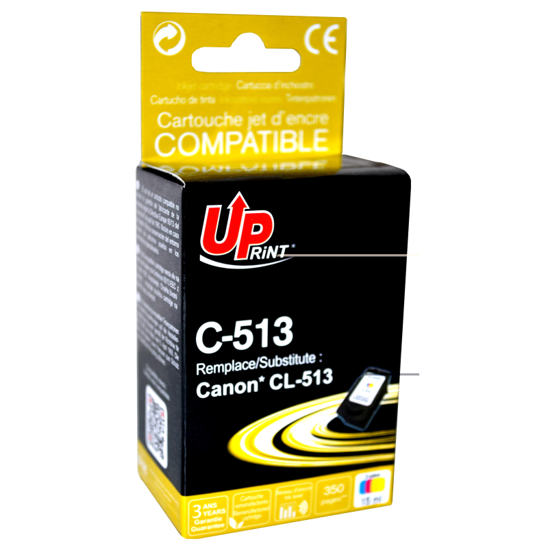 Cartouche encre UPrint compatible CANON CL-513 couleur