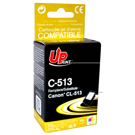 ✅ Cartouche encre UPrint compatible CANON CL-513 couleur couleur couleur en stock