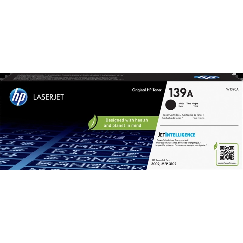 HP Toner 139A noir - W1390A HP Toner 139A noir - W1390A