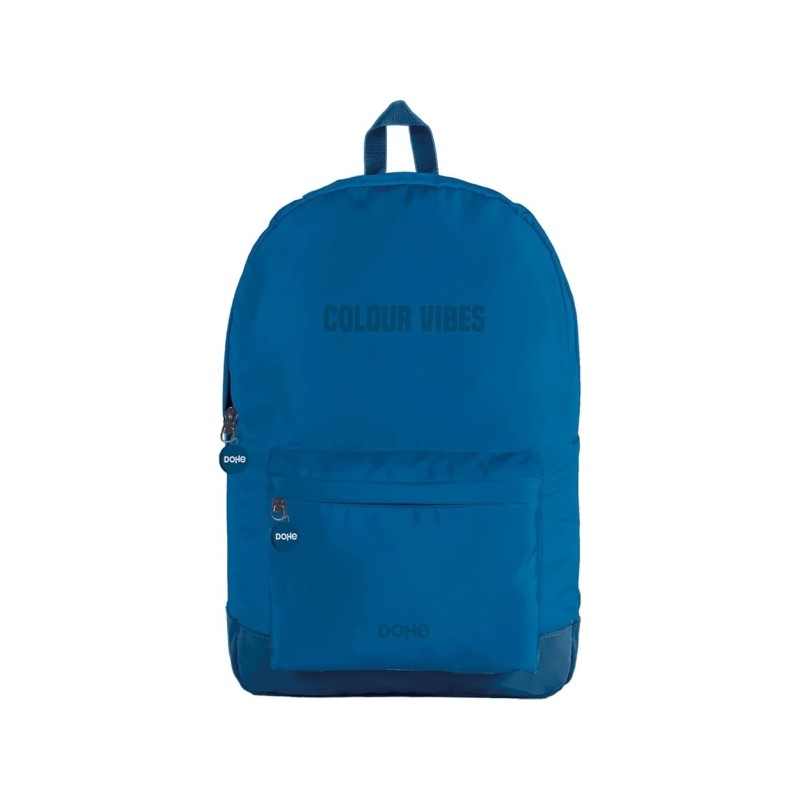Sac à dos d'école Dohe Daypack Colour Vibes - Compartiments multiples - Poignée supérieure - Bretelles rembourrées et réglables