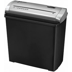 ✅ Fellowes Trito 2S Déchiqueteuse manuelle - Détruit jusqu'à 5 feuilles - 11 litres - Couleur noir/gris coule en stock