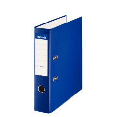 ✅ Lot 10 Classeurs Esselte Folio, 75mm, Bleu couleur en stock
