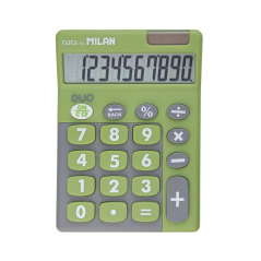 Calculatrice de bureau Milan 10 chiffres grandes touches
