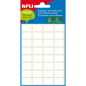 Etiquettes Apli Blanc Minibag Ø 13.0mm 6 Feuilles
