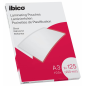 Ibico Gloss A3 Portefeuilles de plastification 250 microns - Finition cristal haute brillance - Format A3 - Boîte de 100