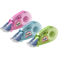 Distributeurs ruban correcteur Pritt colorés