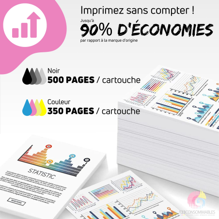 Pack compatible avec EPSON 604 XL, 12 cartouches