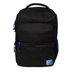 ✅ Sac à Dos Scolaire Oxford B-Ready - Bretelles Rembourrées et Ajustables - Taille 42x30x15cm - Couleur Noir c en stock