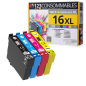 Pack 4 cartouches compatibles EPSON 16XL Pack 4 cartouches compatibles EPSON 16XL