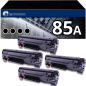 Pack 4 Toners compatible HP 85A noir