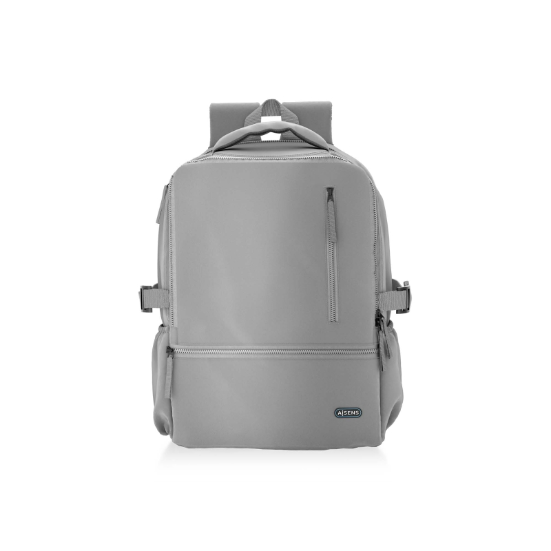 Sac à dos de sport imperméable Aisens pour ordinateur portable 15,6" - Gris