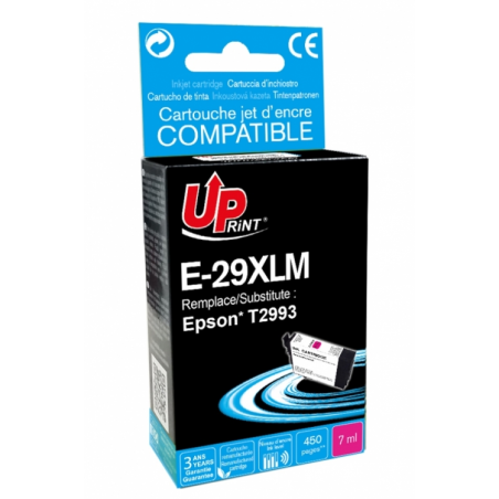 ✅ Cartouche encre UPrint compatible EPSON T29XL magenta couleur magenta en stock
