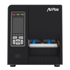 Imprimante d'étiquettes thermique industrielle AVPos E1 - Vitesse 203 mm/s - Résolution 300 DPI - USB, série et LAN - Couleur