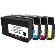 Pack UPrint compatible HP 932XL & 933XL, 4 cartouches